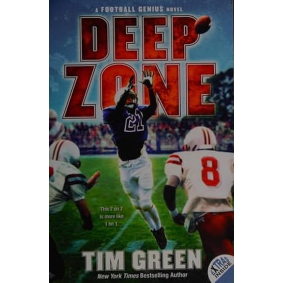 Pre-Owned Deep Zone (Football Genius, 5) (Paperback) 0062012452