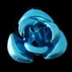 thumbnail image 2 of 50 rosas de aluminio anodizado azul de 0.315 in., 2 of 6