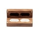thumbnail image 1 of Caja De Madera Nogal Para Dos Anillos De Boda O Compromiso, 1 of 4