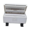 thumbnail image 1 of Luzkey Hair Foil Dispenser with Cutter for High Gloss Aluminum Foil 6.7x3.9x3.9inch White, 1 of 8