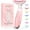 Pink, variant on CJBZLCPCOO Anti rinkles Facial Massager Red-Light-Therapy-for-Face and Neck, Face  culpting Tool with 7 Color, at-Home Face Tool for Skin Care (White)