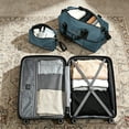 thumbnail image 3 of Luggage Sets 5 Piece with Duffel Bag, Hardside Suitcase Set with Spinner Wheel and TSA Lock, Lightweight Travel Luggage for Men and Women, Green, 3 of 9