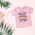 thumbnail image 4 of Zhuashum Tops For Girls 6-8 Years 4Th Of July Short Sleeve Round Neck Kid And Teenager T Shirt Independence Day Children 3 To 13 Years Graphic Prints Comfy Dailywear Pink, 4 of 4