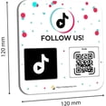 thumbnail image 2 of TikTok Review Plate -1 Pack Adhesive Instant Reviews Signs - QR Code Review plate for Business, Best Customer Feedback Stand, 2 of 5