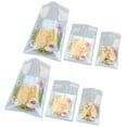 thumbnail image 1 of 300pcs Cookies Packaging Bags Flower Pattern Candy Bags Packaging Bags Self Adhesive Pouch for Bakery Candy Gift(100pcs for Three Size Random Color), 1 of 8