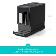 CASABREWS ACAFEPLUS, 20 Bar Fully Automatic Espresso Machine, Black