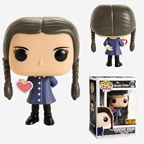 Funko POP! Television: The Addams Family - Wednesday Addams (Hot Topic —  The Pop Plug