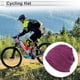 thumbnail image 2 of Sombrero de ciclismo Unique Bargains Mantener Caliente Forro de Casco Duro Poliéster Burdeos 26x20cm 1 Pcs, 2 of 7