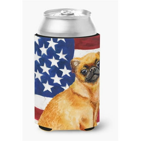 

Small Brabant Griffon Patriotic Can or Bottle Hugger