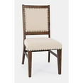 thumbnail image 5 of Jofran Fairview Transitional Solid Wood Upholstered Side Chair (Set of 2), 5 of 6