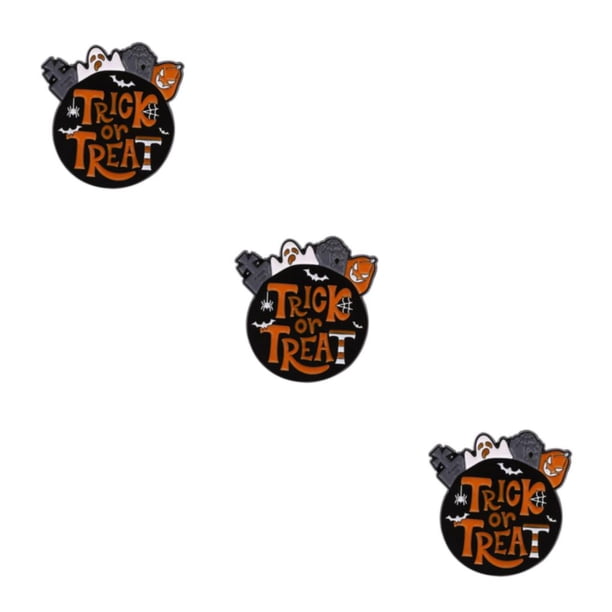 Bewildely Broche de pin esmaltado Punk para Halloween, ambiente único y festivo para fantasmas de fiesta de Halloween Type1 NO1