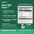 thumbnail image 7 of Physician's Choice Easy Mix Fiber Powder for Digestive Health & Regularity - Soluble Prebiotic Fiber - Cucumber Lime - 30 Servings, 7 of 7