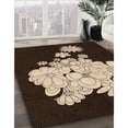 thumbnail image 2 of Ahgly Company Indoor Round Patterned Light Copper Gold Area Rugs, 6' Round, 2 of 6