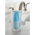 iDesign Paper & Plastic Disposable Cup Dispenser for Bathroom