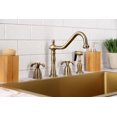 thumbnail image 4 of Kingston Brass KB1791TXBS French Country Widespread Kitchen Faucet, Polished Chrome, 4 of 6