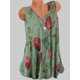 thumbnail image 1 of Camiseta con estampado de moda de talla grande para mujer, chaleco sin mangas con cuello en V, camiseta informal para mujer, tops para mujer, 1 of 4