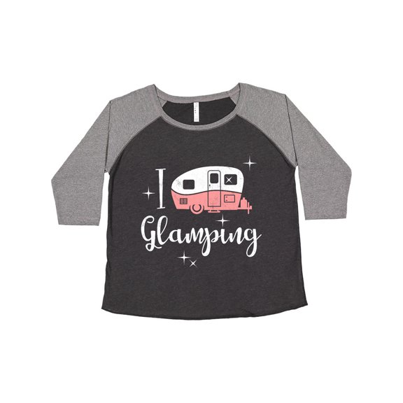 Inktastic I Love Glamping Women's Plus Size T-Shirt