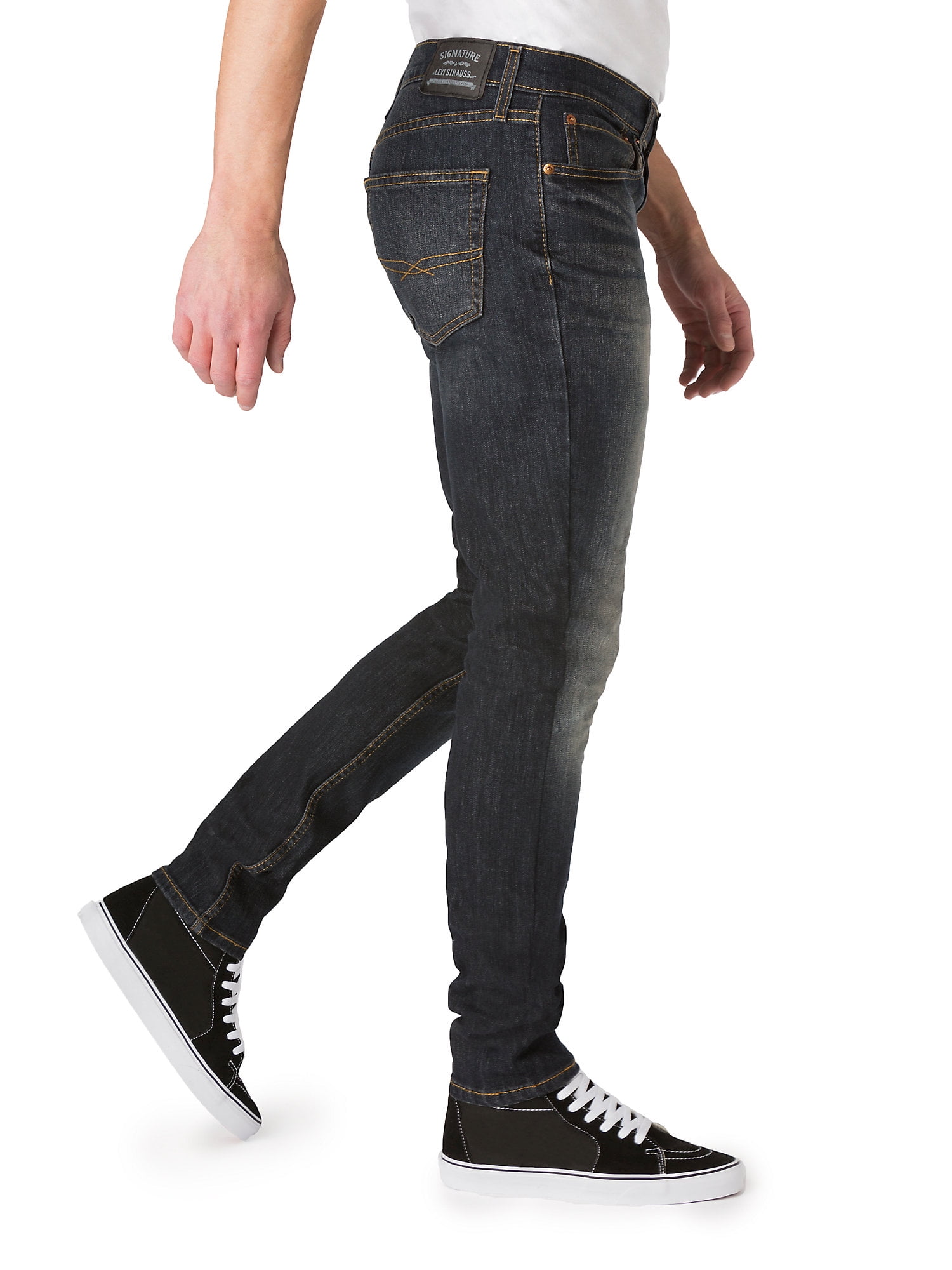 Strauss Men\'s by Skinny Fit Co. Levi Jeans Signature &
