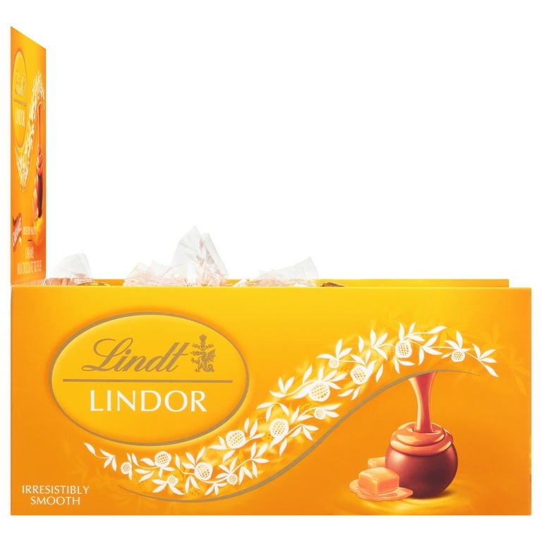 Lindt, Caramel Milk Chocolate Truffles, 60 ct, 25.4 oz - Walmart.com