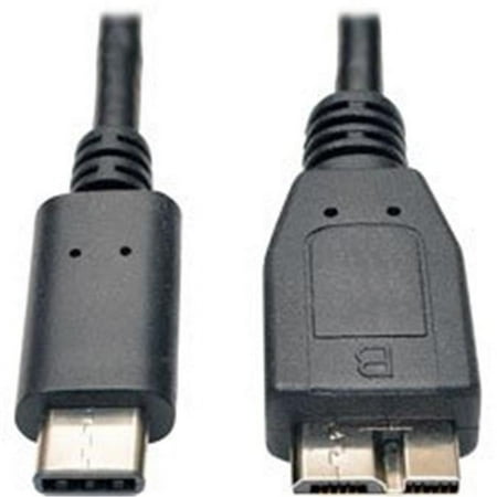 Type-C to Micro-B USB 3.1 Gen 2 Cable, Black