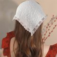thumbnail image 6 of Lace Turbans Scarf Bandana for Street Headscarf Decorative Headwrap Women Head Covering Hair Decors, 6 of 8