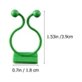 thumbnail image 2 of KAKOWELY Plant Fixture Clip 10pcs Plant Climbing Wall Fixture Clips Invisible Wall Vines Fixing Clips1.18"X0.87"X0.59", 2 of 4