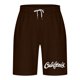 thumbnail image 4 of Mens Casual Shorts Lace-Up Elástico Cintura Bolsillo Ejercicio Fitness Hogar Pantalones de Media Longitud para Diario, 4 of 4
