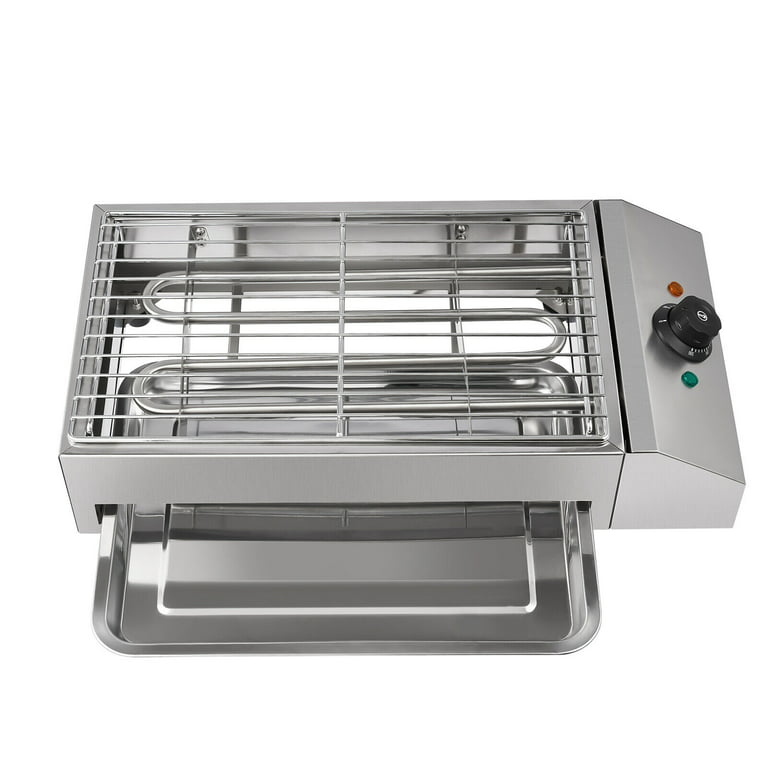 VEVOR Indoor/Outdoor Electric Grill, 1800W 200sq.in Electric BBQ