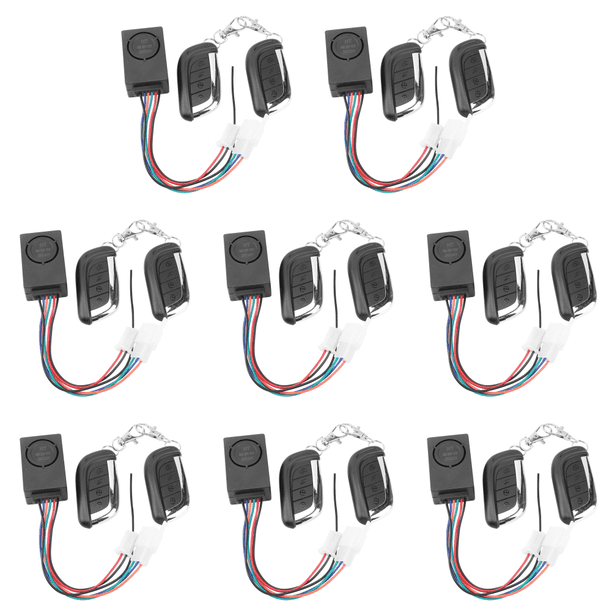 Control remoto 125dB E-bike Alarma Scooter Seguridad Anti Perdida Alerta (B)