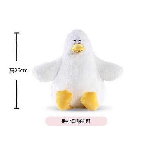 Juguetes de peluche de pato Muñecas relajantes que alivian el estrés Lindo muñeco de pato ganso Garantía de calidad para brindarle un mejor cuidado para el niño, pato gordo 25 cm, pato gordo 25 cm