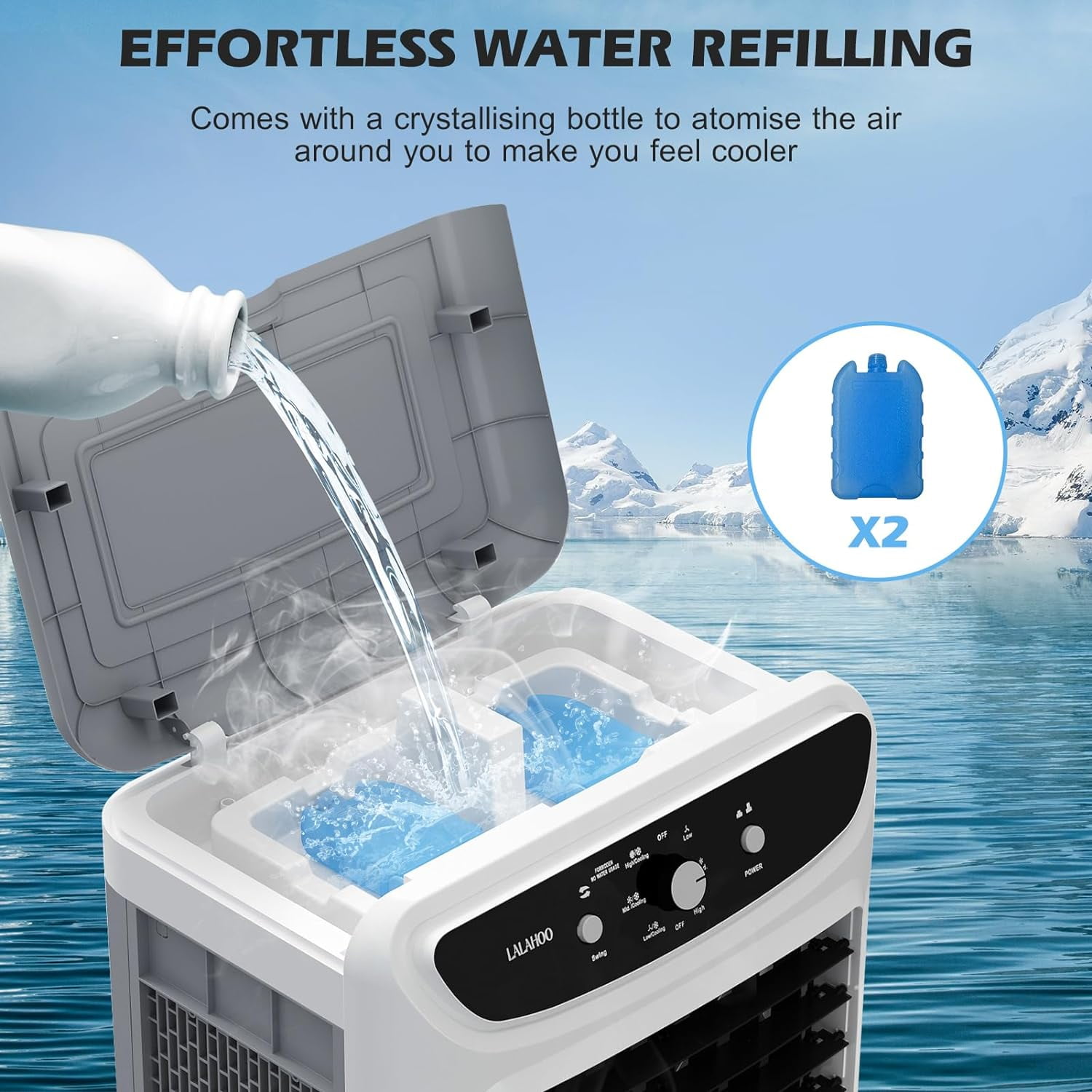 Cool Down A Make Room Cooler Evaporative Air Cooler 5000CFM With