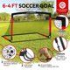 thumbnail image 4 of Set de Porterías de Fútbol para Niños VAVOSPORT 183x122 cm Portátil con Balón y Conos, 4 of 8