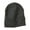 Heather Charcoal, variant on Fleece Lined Cuffed Beanie 12" Solid Hats 100% Acrylic Exterior Unisex Knit Winter Hat (Heather Charcoal, One Size)