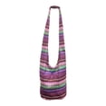 thumbnail image 2 of Lino Bolsas Monederos Mensajero Bandolera Bandolera Cremallera Hippie Tote turístico Hipster Bolsa de para tarjetas Llaves -morado Macarena Hobo bolsillo bandolera, 2 of 8
