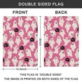 thumbnail image 4 of Pink Halloween Ghosts with Boo Fall Garden Flags 12.5"x18" Double Side,Small Yard Flags for Outside,Outdoor Fall Decor,Autumn Funny Garden Flag Yard Decoration, 4 of 4