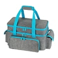 thumbnail image 1 of Organizador de accesorios de costura caja de almacenamiento costurero bolso doble capa confeccionado en poliéster resistente adecuado para clases de c, 1 of 9