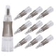 thumbnail image 4 of Aguja de cartucho de microblading, 10 piezas Aguja de microblading para tatuaje de cejas desechable Aguja de tatuaje semipermanente Materiales ecológicos, 4 of 8