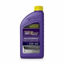 Royal Purple High Performance Full Synthetic Motor Oil 0W-40, 5 qt ("pack"6)