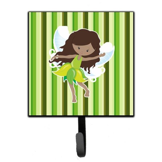 Carolines Treasures BB6912SH4 Fairy Green Stripes Leash or Key Holder