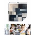 thumbnail image 5 of nqOlkjepod Vintage Oil Painting Cloth Napkins Set of 8 Reusable Dinner Napkins, Farmhhouse Blue Black Beige Ombre Cocktail Napkin Washable Table Napkins for Wedding/Holiday Party/Baby Shower 20"x20", 5 of 8