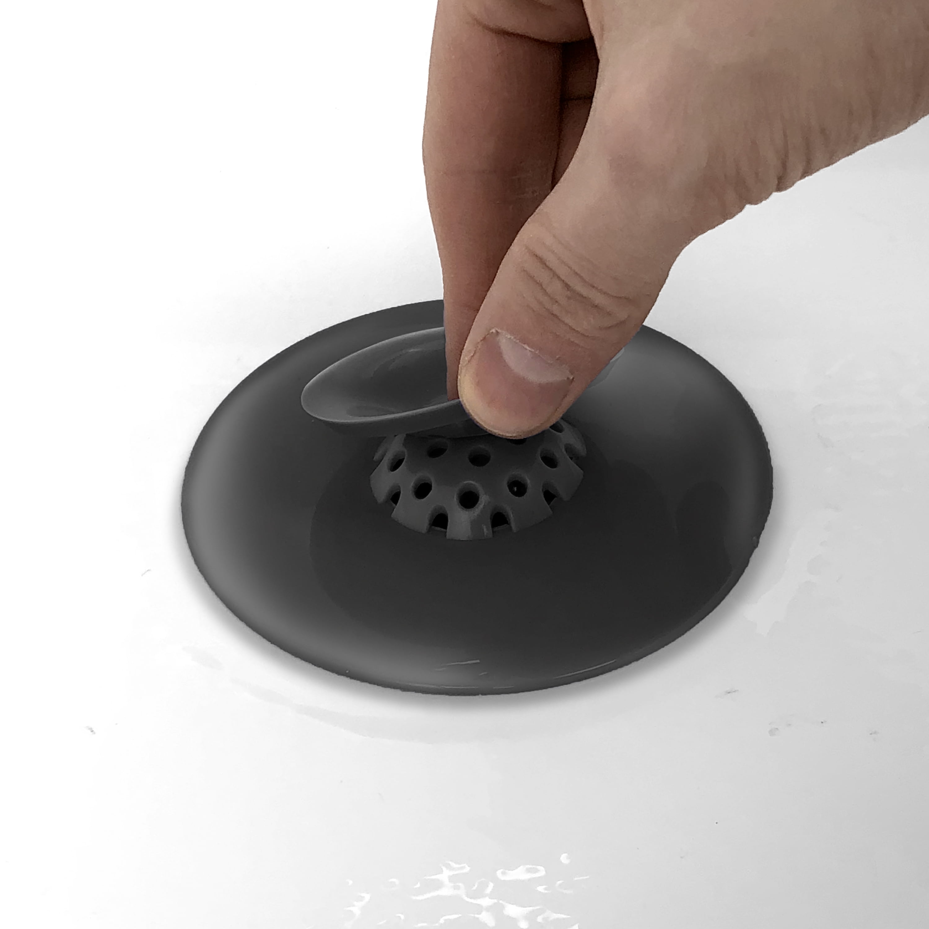 (3 pack) Mainstays Heat Changing Drain Catcher & Stopper