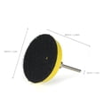 thumbnail image 3 of 60PCS 50mm 2" Sander Disc Sanding Disk 100-2000 Grit Paper with 2inch Abrasive Polish Pad Plate Rotary Tool, 3 of 8
