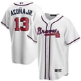 thumbnail image 2 of mlb baseball uniform braves Acuna Jr swanson harris II Warriors embroidered jersey jersey, 2 of 5