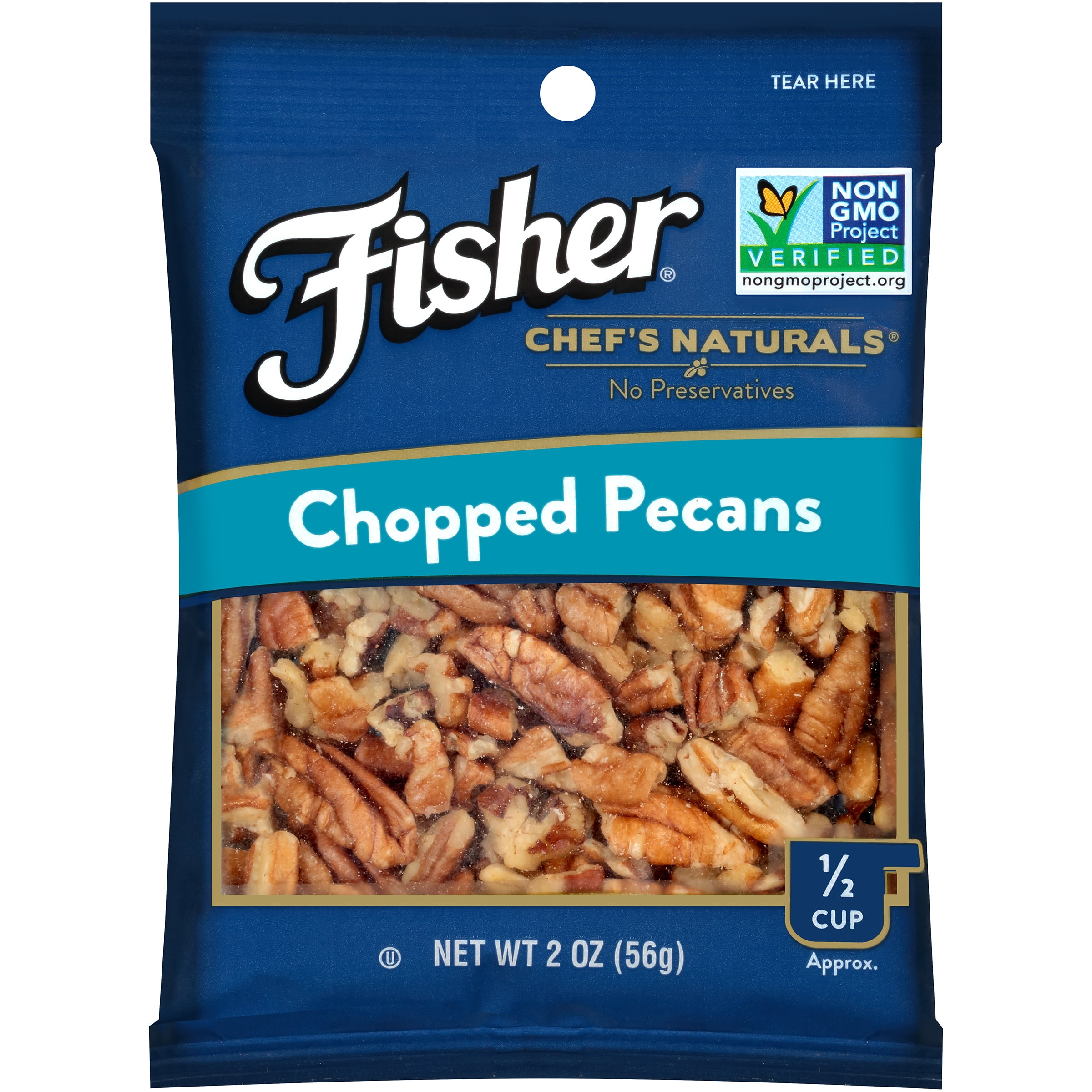 Fisher Chef's Naturals Chopped Pecans, 2 oz by John B. Sanfilippo & Son, Inc.