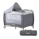 thumbnail image 1 of Cuna para Bebé Corral Portátil Para Viaje Con Cambiador Plegable Gris Bamby, 1 of 10