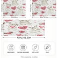 thumbnail image 4 of GZHJMY Valentine Bunny Satin Pillowcases for Hair and Skin Soft Like Silk Pillowcase, Satin Cooling Pillow Cases with Envelope Closure, Comfortable and Breathable, 20" x 26" Home Decor, 4 of 7