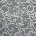 thumbnail image 4 of Juego de Cortinas Melocotton Tela Jacquard 2 Paneles Gris 1.40 m x 2.10 m 8 Aros, 4 of 5
