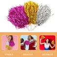 thumbnail image 2 of Raindrops 9Pcs Silver Pompoms Cheerleading for Cheerleading Pomscheerleading Poms, 2 of 8