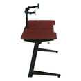thumbnail image 2 of Arena 1337 Battlestation Electric Gaming Desk in Red  Engineered Wood, 2 of 3