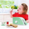 thumbnail image 4 of Imagination Generation Wood Eats! Pop-Up Toaster Breakfast Playset | Food Toys Pretend Play, 4 of 7